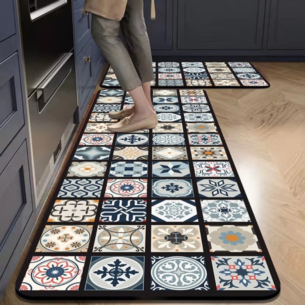 숲과사람들 간편세척 규조토 발매트 대형 주방 매트 2종 세트, 블랙 23,900원