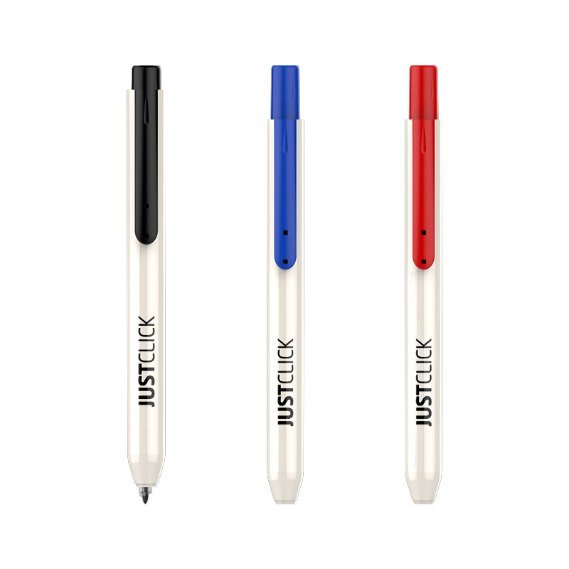 모리스 저스트클릭 노크식 네임펜 S/클릭식, 블랙 1,370원