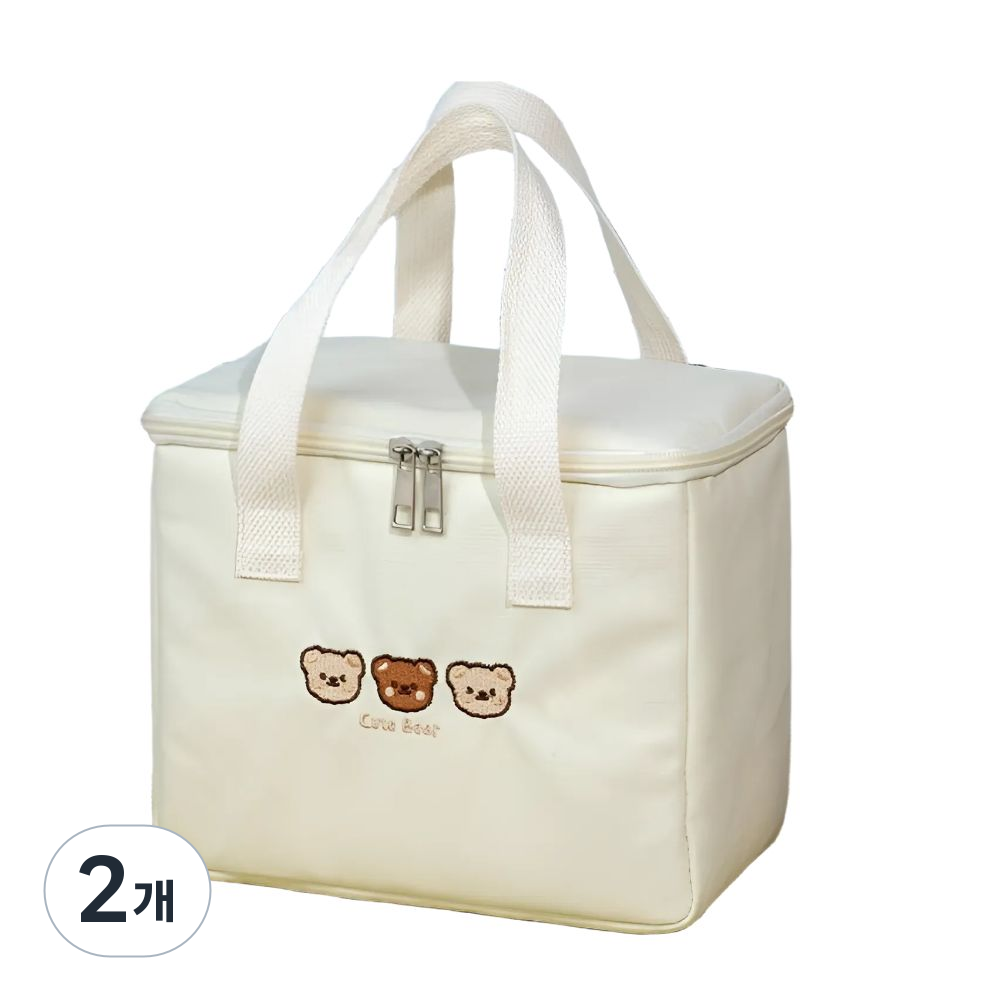 마이홈앤리빙 보온보냉 도시락 가방, 쓰리베어스 24,080원