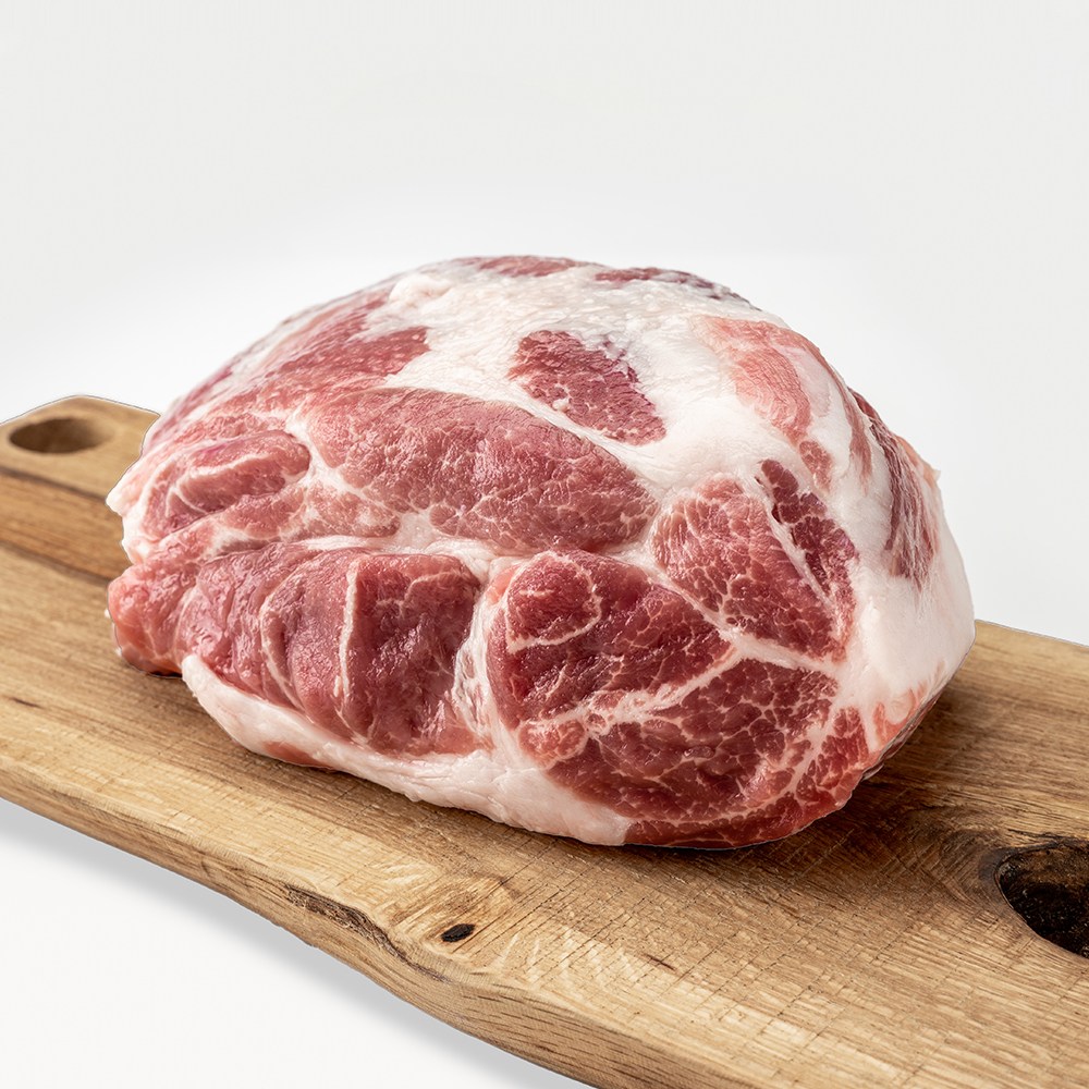 유황한돈 냉장 통목살 구이 수육 바베큐용, 1개, 2kg 48,900원