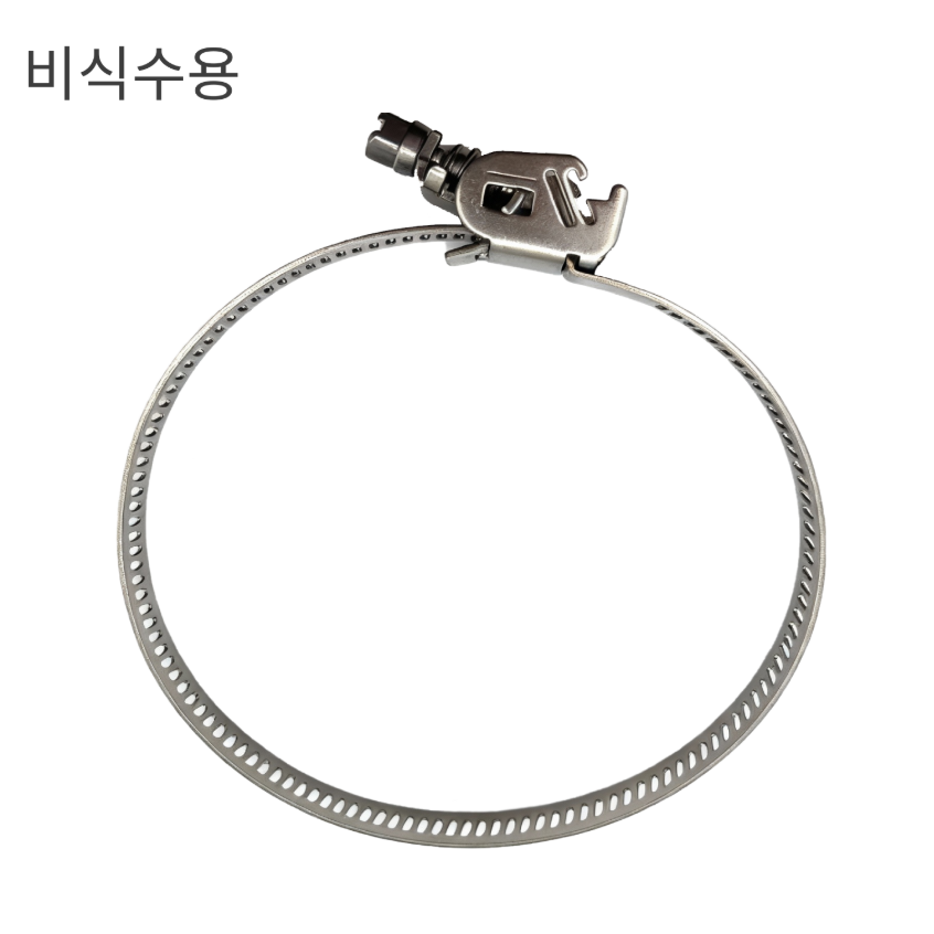 [고강도 스텐 호스밴드 100mm] 호스 배관 연결 클램프 덕트몰 4인치 SUS 9,680원