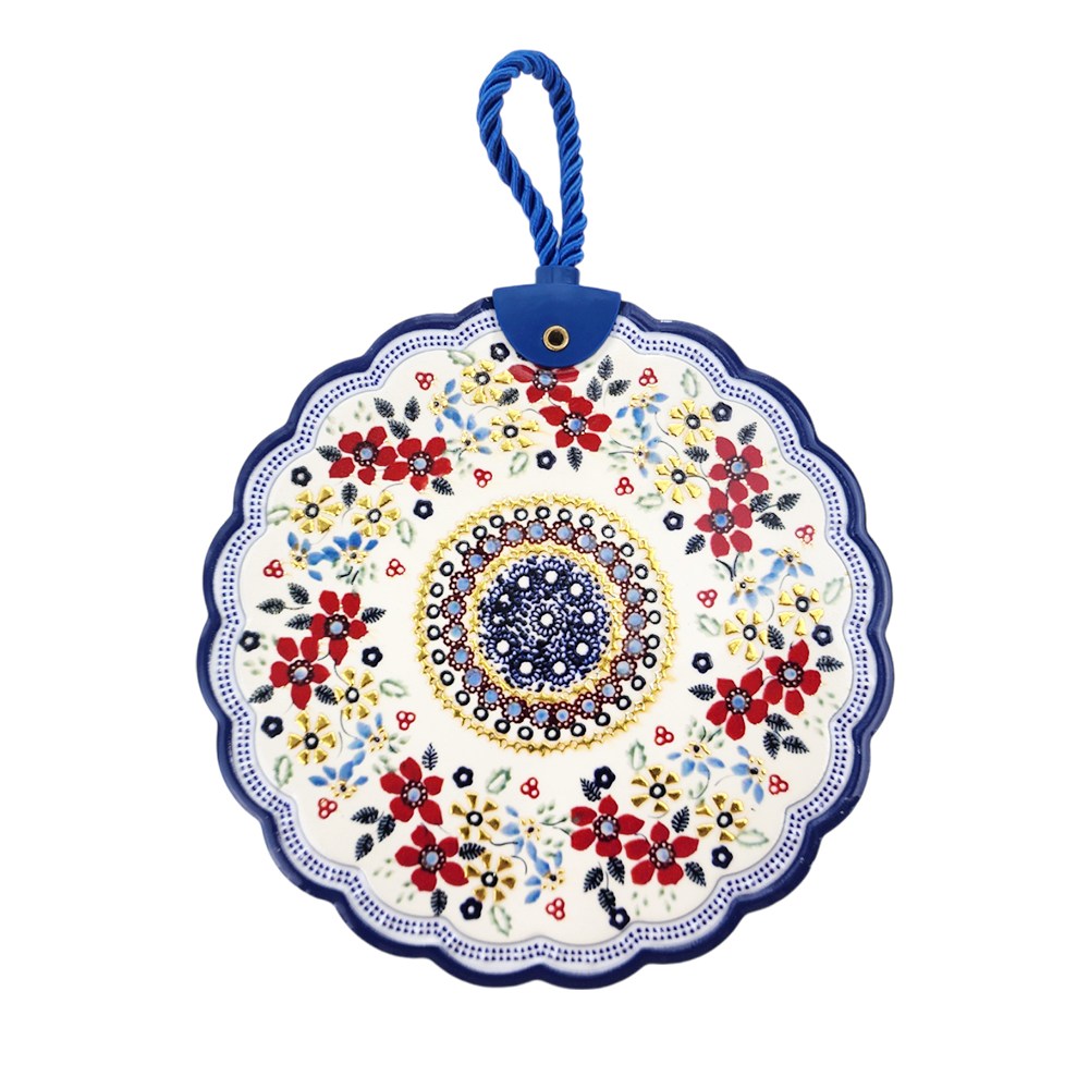 노르딕 북유럽 원형 세라믹 타일 냄비받침 8,600원