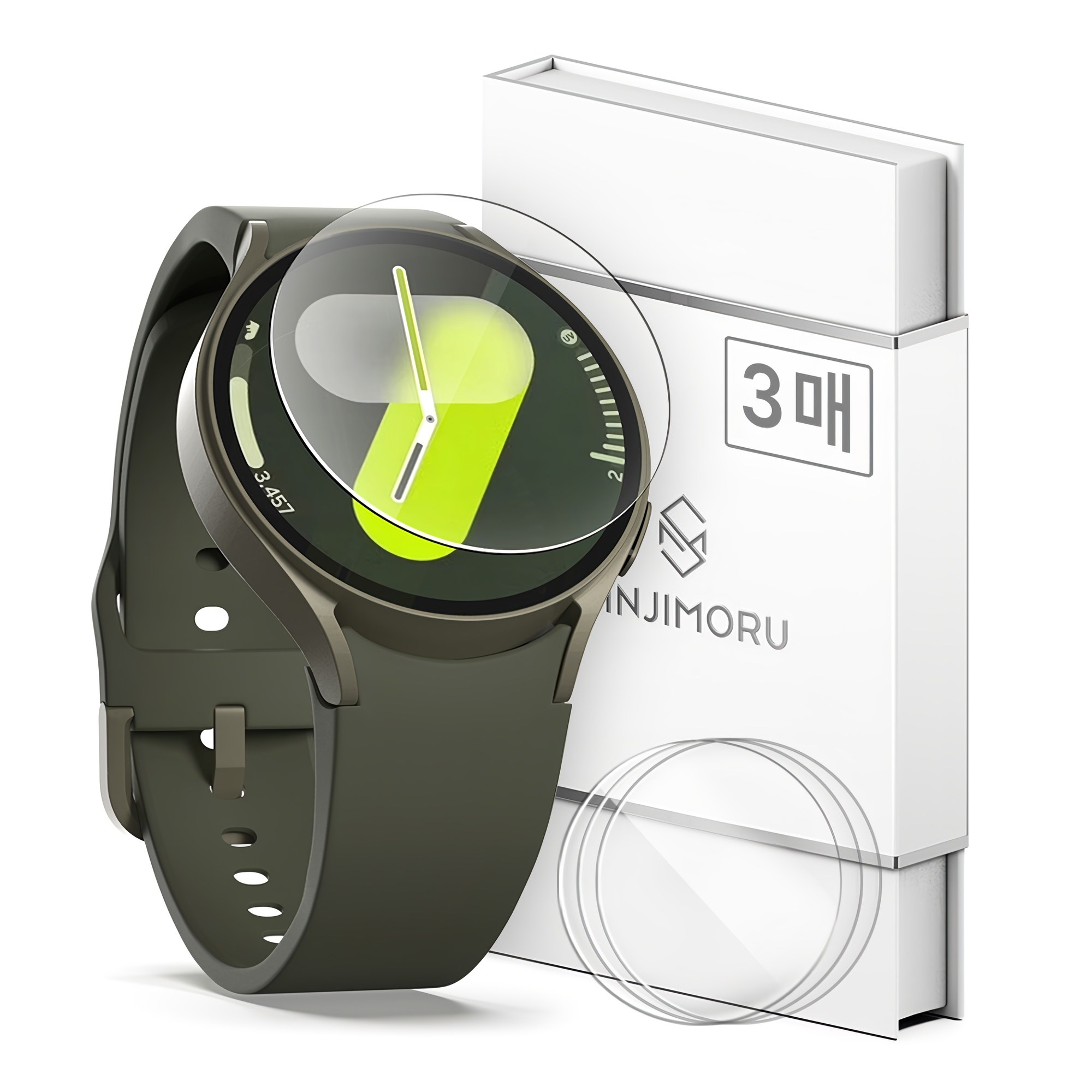 신지모루 풀커버 강화유리 액정보호필름 3p, 단일 색상, 1개 7,730원