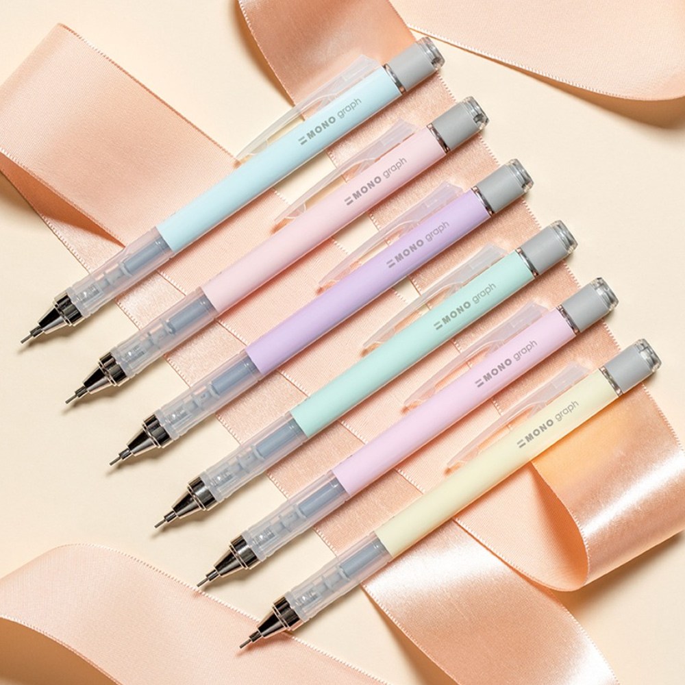MONO 모노그래프 파스텔 샤프 0.5mm (6색 세트) 24,800원