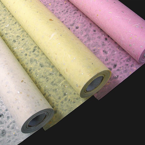 선운지 한지벽지 1m x 20m 금은박 낙수지 창호지 인테리어 도배지 55,000원