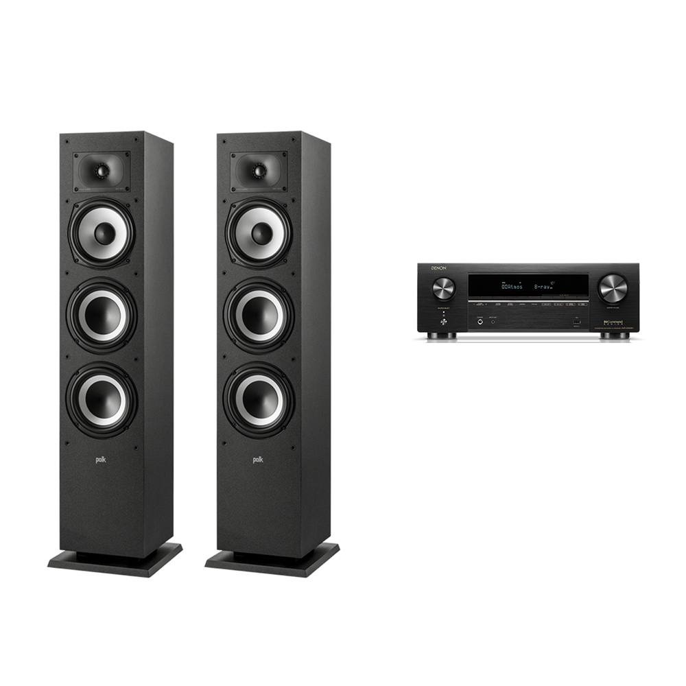 데논 AVR-X1800H + 폴크오디오 XT60 하이파이 네트워크 오디오, 단품 1,261,000원