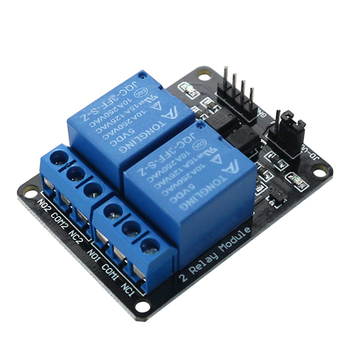 아두이노 2채널 5V 릴레이 모듈 / Arduino Relay Module, 1개 1,900원