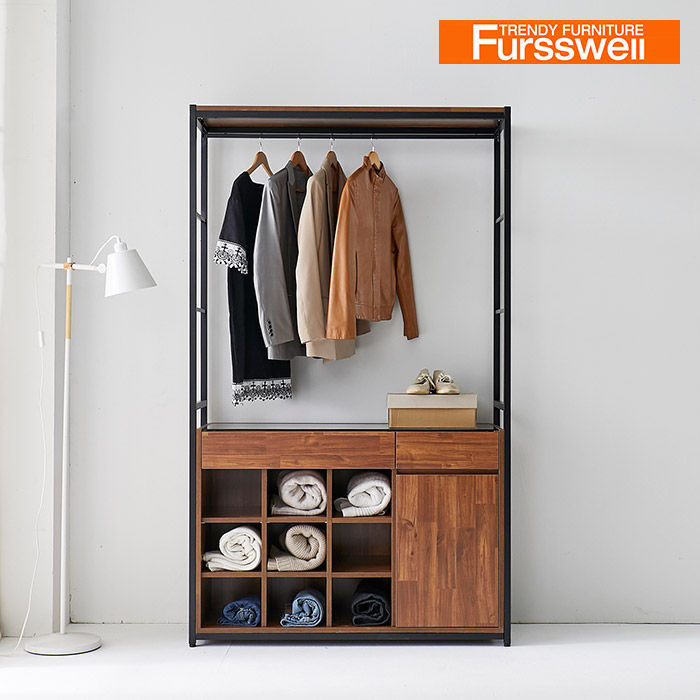 퍼스웰 리몬 드레스룸시스템행거1200  오픈수납행거(SG_171), 현재가 399,000원