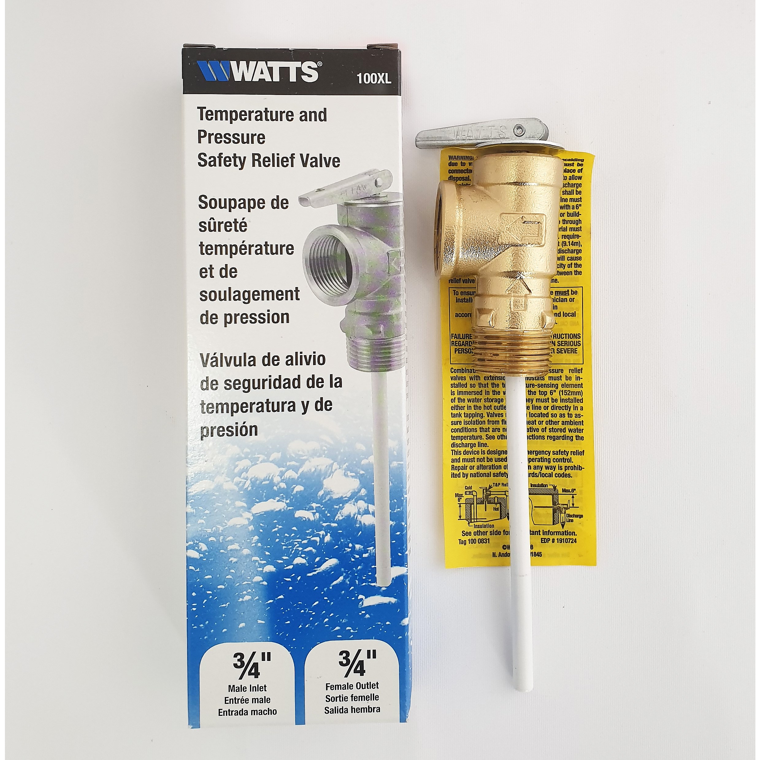 전기온수기 안전밸브 안전변 20A 20mm 20파이 와츠사 WATTS 한진테크 60,000원