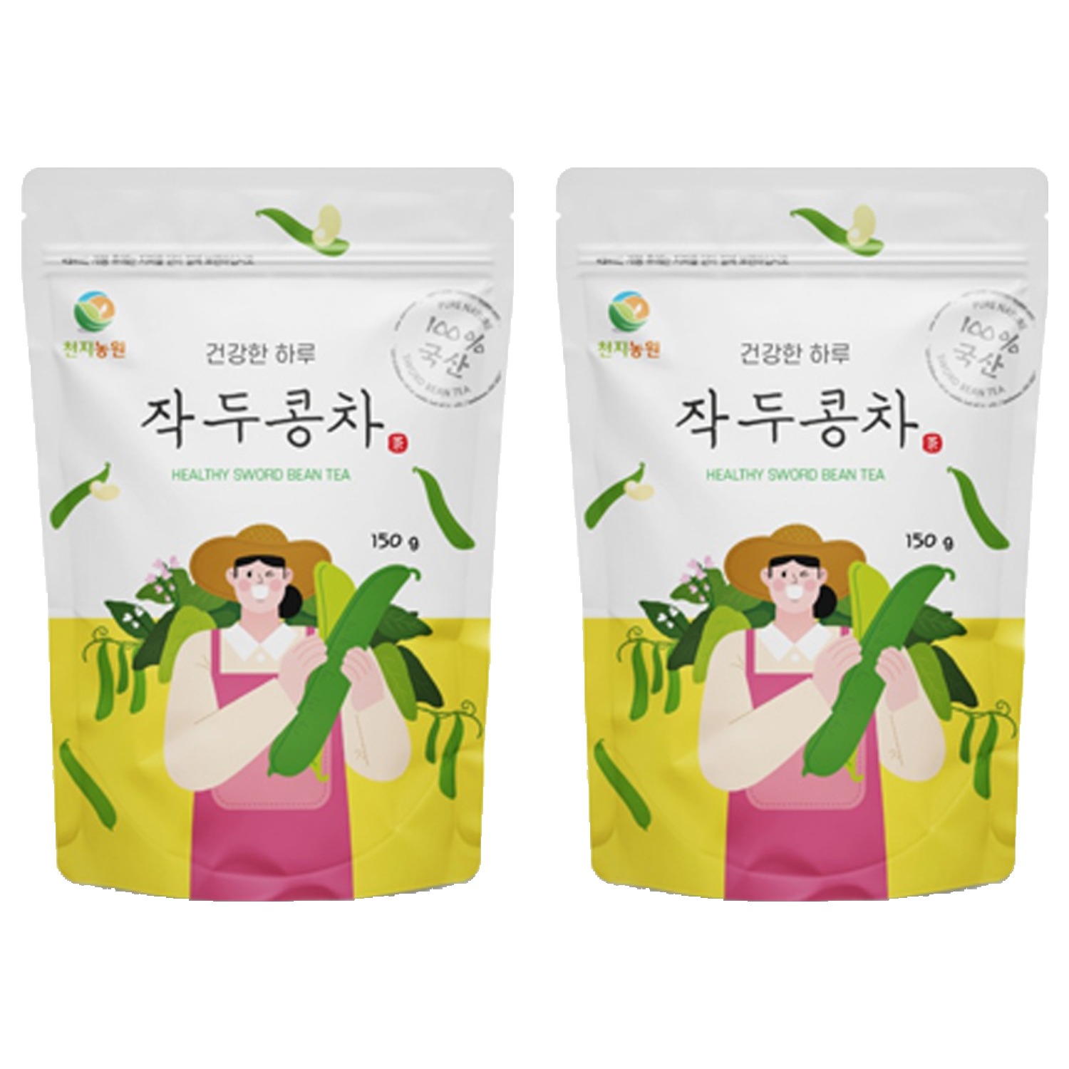 천지농원 작두콩차, 150g, 1개입, 2개 19,000원