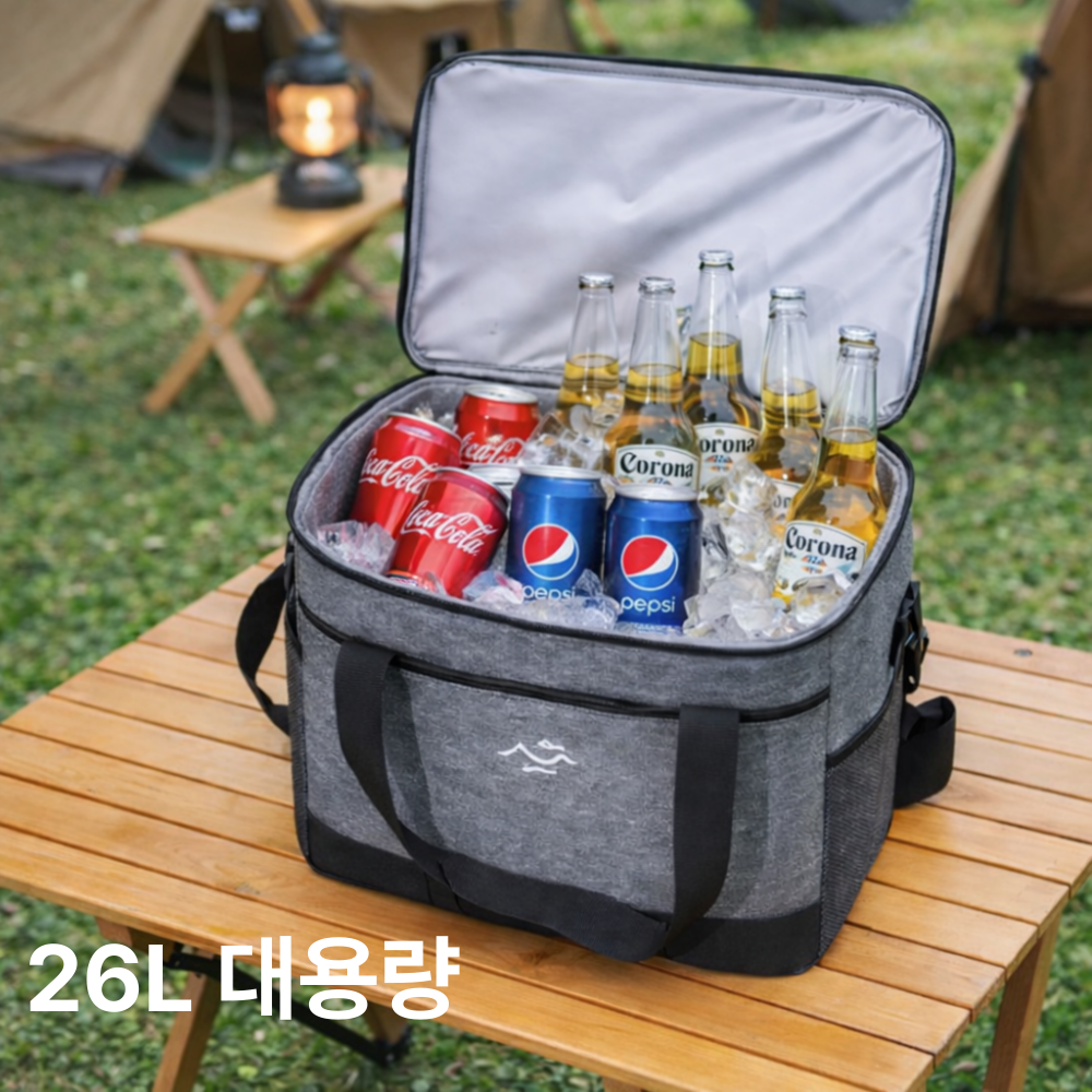 젠토 온도락 보온 보냉백 쿨러백 아이스 가방 캠핑 피크닉 15,700원