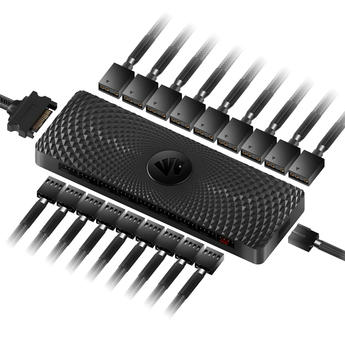 AsiaHorse VE-HUB 2IN1 ARGB/PWM 허브, 1개, 블랙, 베놈허브 14,900원