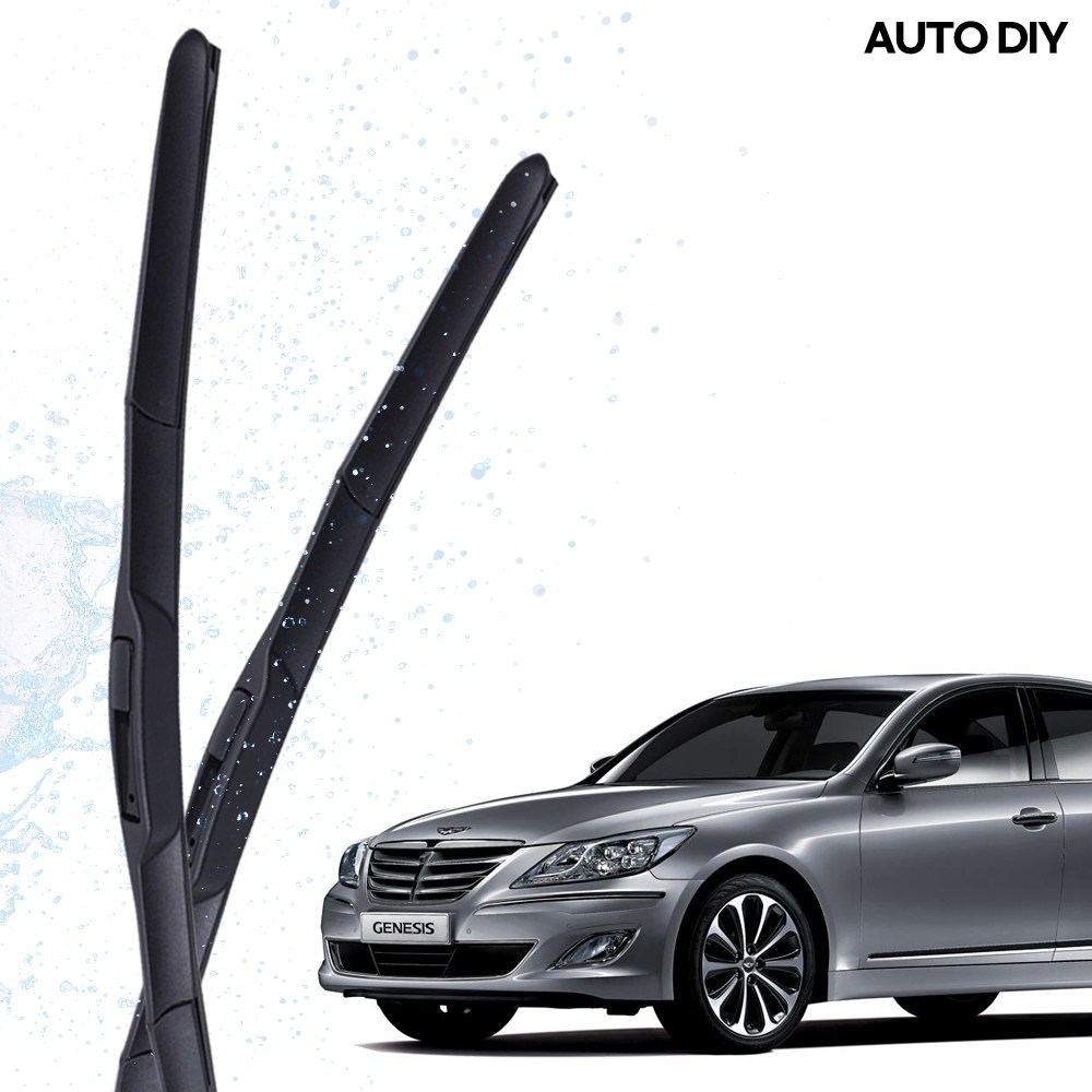 제네시스BH 와이퍼 하이브리드 발수코팅 실리콘와이퍼 600 500 낱개 6,900원