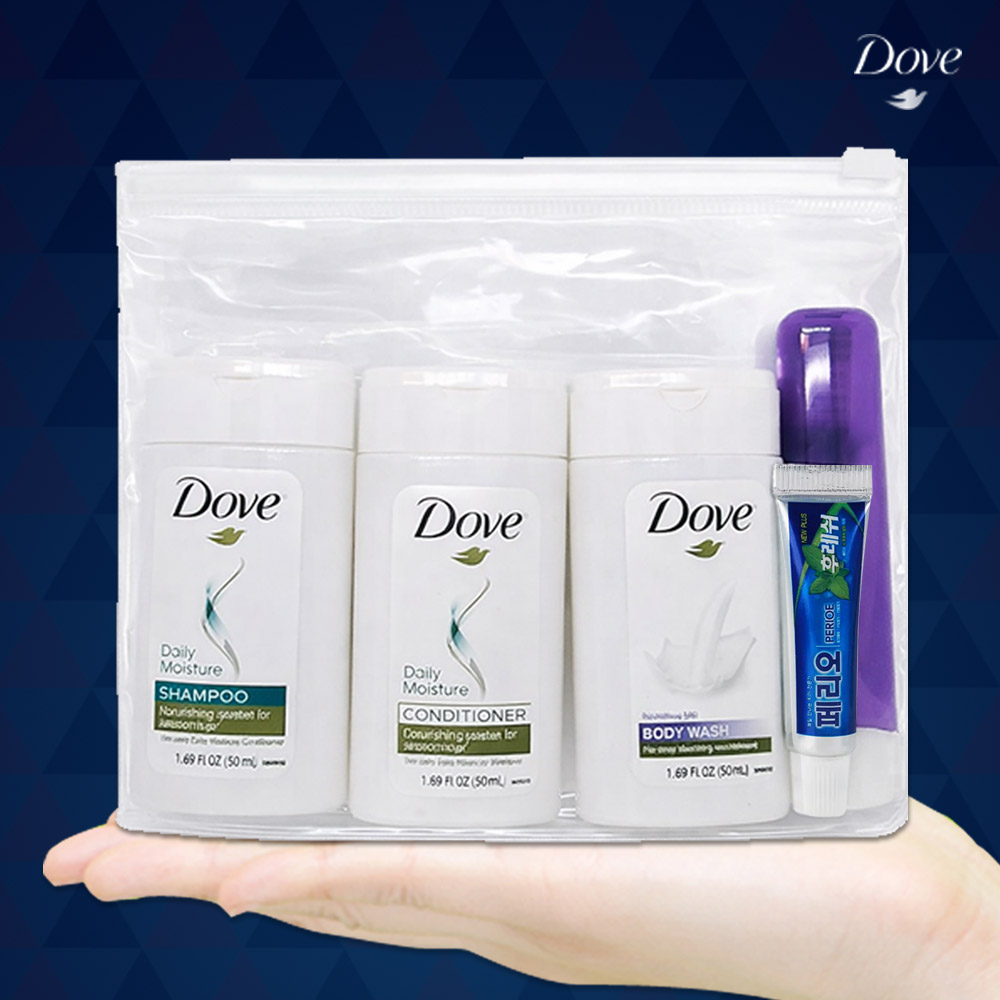 도브 바디워시 여행용 미니 세면도구세트 5종 7,990원