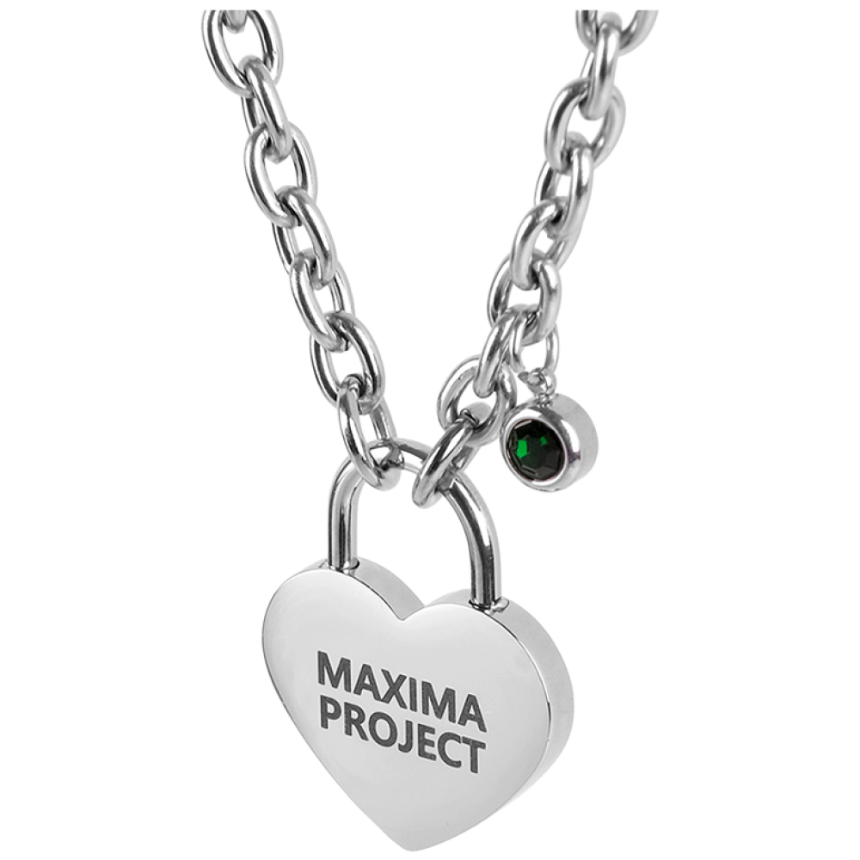 MX PET 하트락 써지컬체인 목걸이 인식표 341X 강아지 고양이 체인 목줄 이름표 각인, 1개, 실버 24,800원