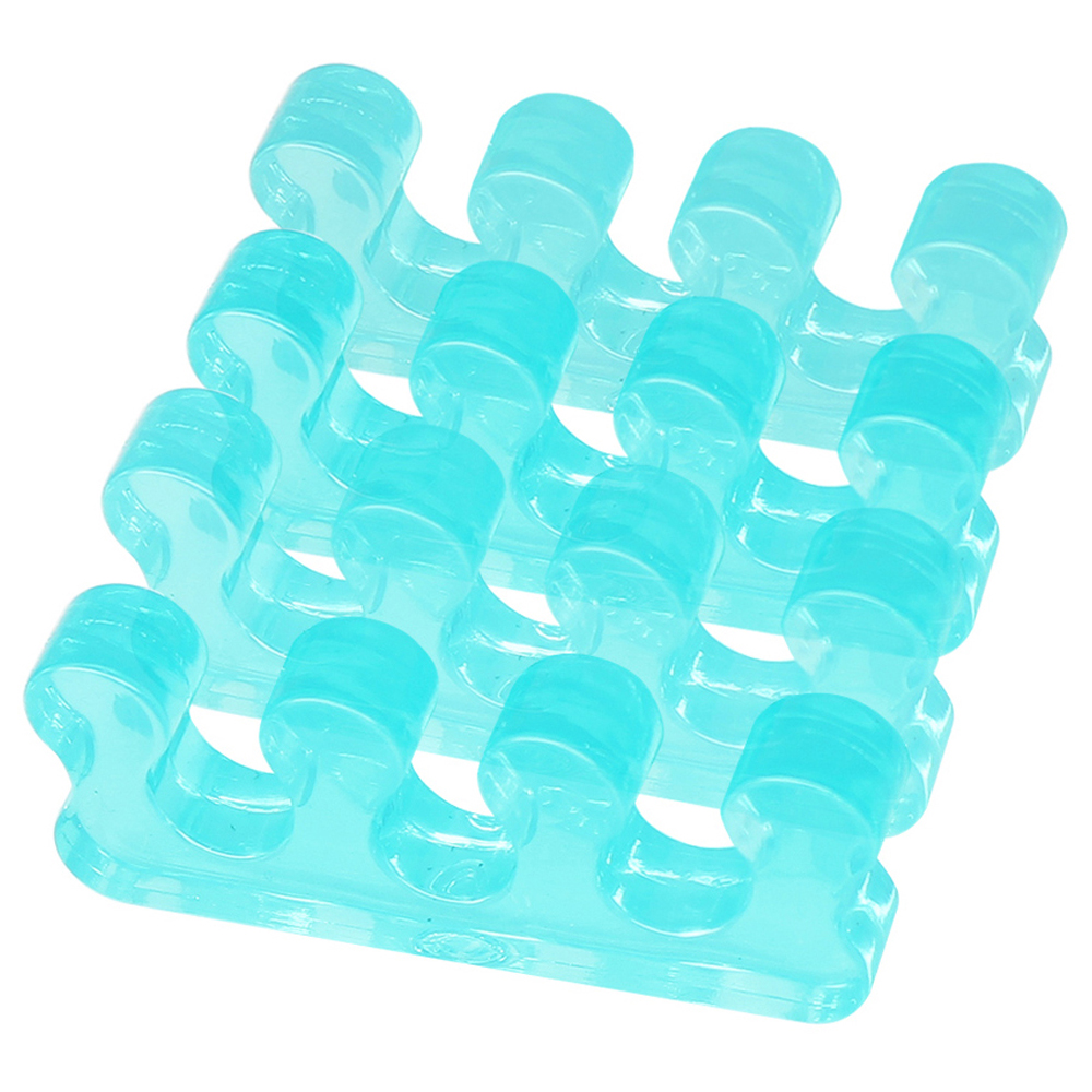 벨로티 실리콘 발가락 고정 벌리개, 반투명 바다색, 4개 9,900원