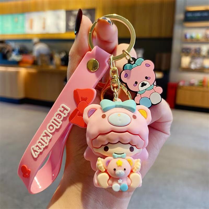 큰사이즈 산리오(쿠로미 마이멜로디 폼폼푸린 시나모롤) 가방고리 열쇠고리 키홀더 가방키링, 1개, 5번 19,500원