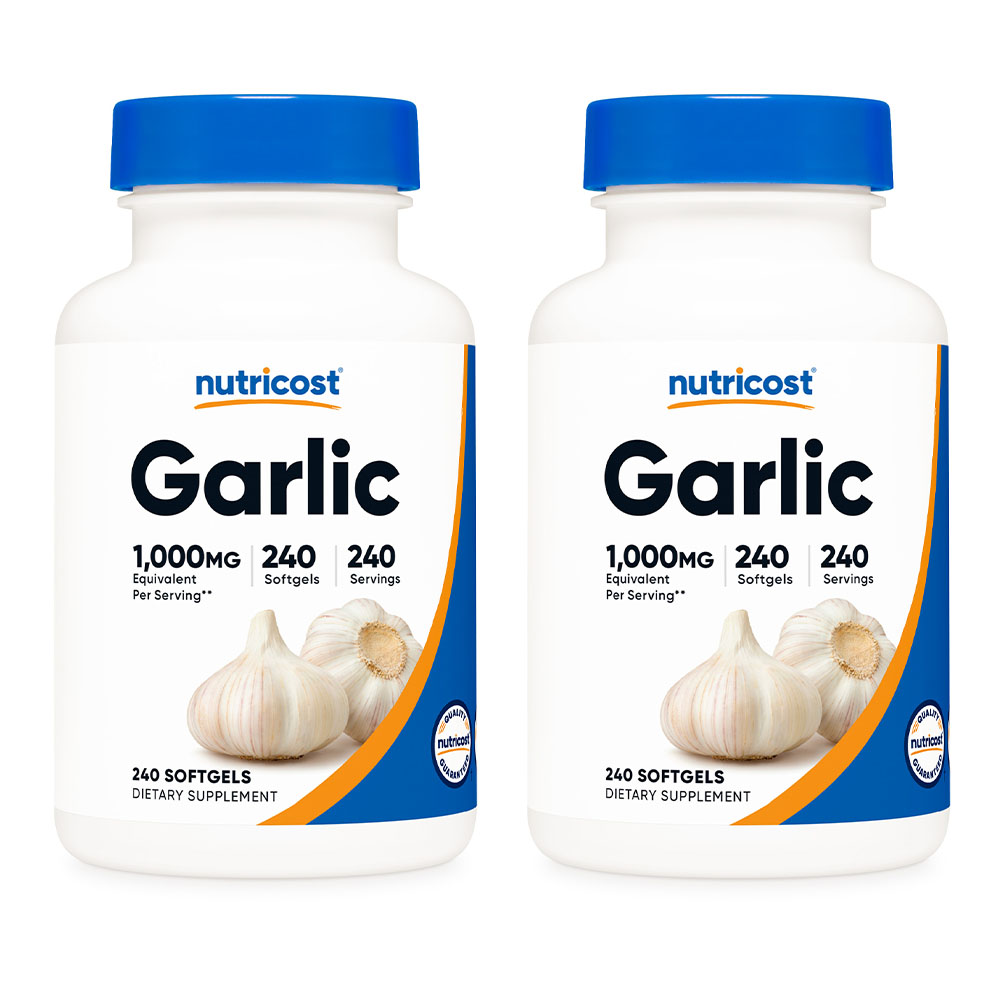뉴트리코스트 갈릭 마늘 추출물 1000mg 소프트젤, 240정, 2개 39,800원