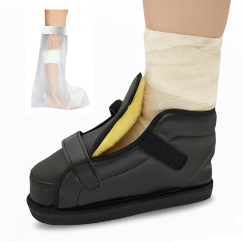 깔끔더하기 깁스 발 방한 보온 신발 14,900원