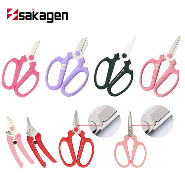 사카겐 꽃 원예가위 핑크 F195 28,000원