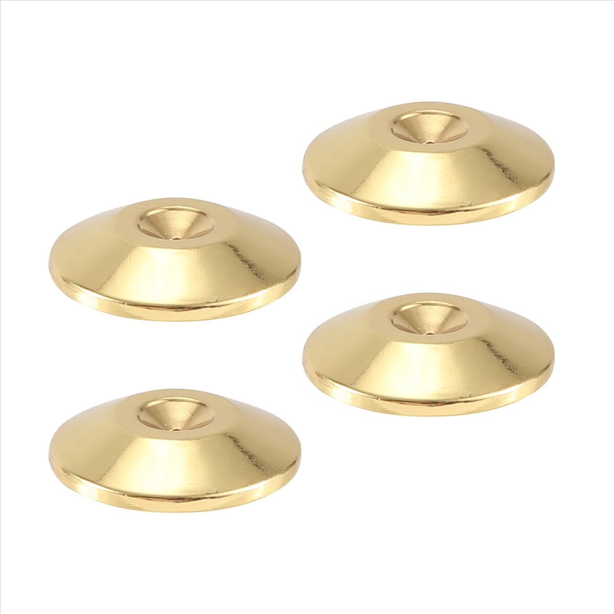 4개 스피커 순수 구리 스파이크 패드 HiFi 스피커 박스 아이솔레이션 플로어 스탠드 피트 콘 베이스 슈즈 패드 7,340원