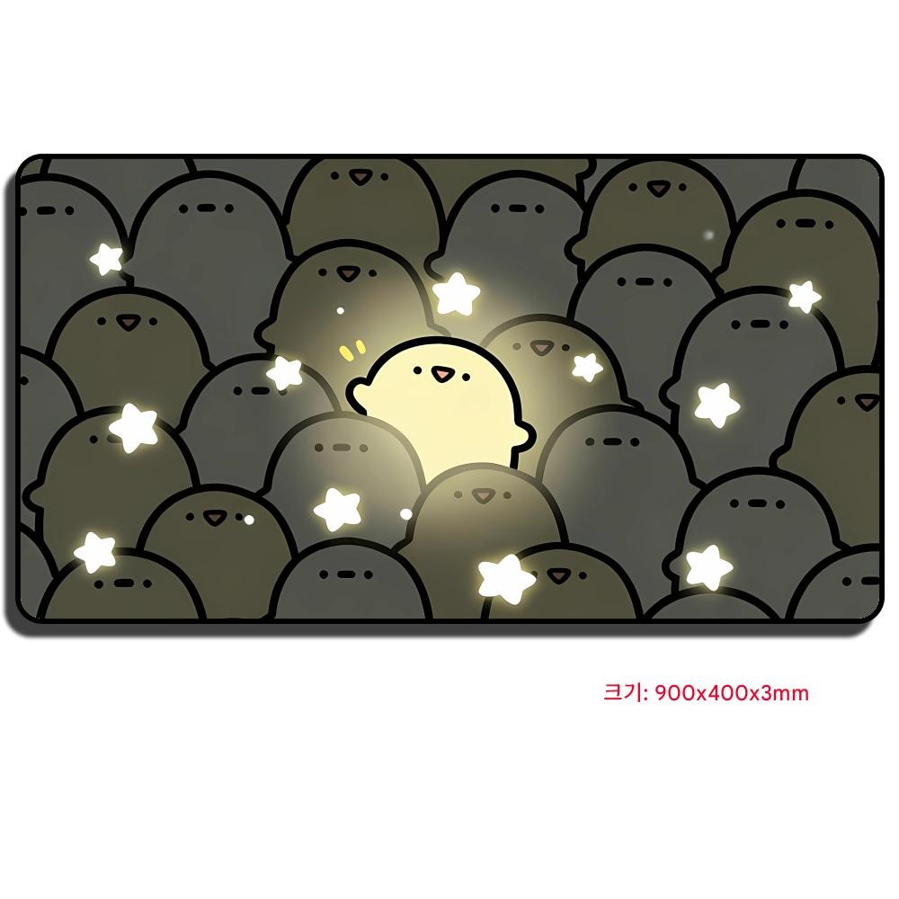 귀여워요 XXL 대형 마우스패드 900x400x3mm 고해상도 인쇄 미끄럼 방지, 05, 1개 19,800원