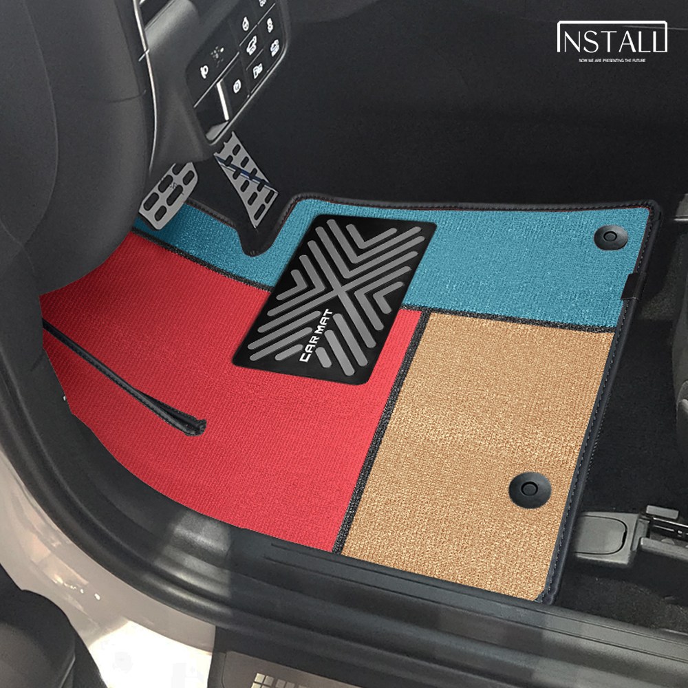 디올뉴 넥쏘 2세대 뉴 코일매트 비스포크 디자인 카매트, 비스포크 01 Cbe-Re 블루그린 129,000원