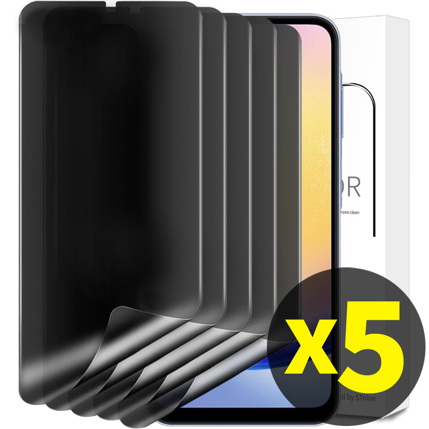 리빙그레이 1+1+1+1+1 갤럭시 A25 사생활보호 저반사 AG 지문 방지 매트 액정 보호 필름 10,990원