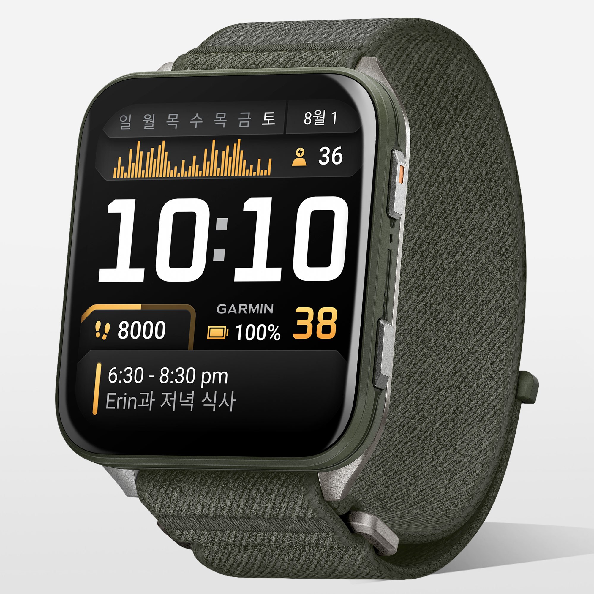 가민 베뉴 X1 프리미엄 피트니스 GPS스마트워치 모스, 46mm 1,391,360원