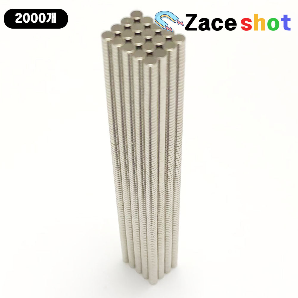 ND 지름 3mm x 두께 1mm 네오디움 원형자석 [제이스샷] 46,400원