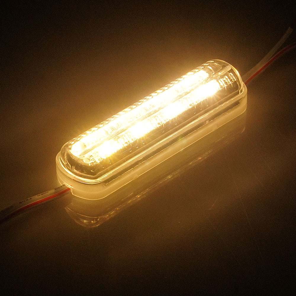 삼항LED DC12V 포커스빔LED모듈 50개 묶음 (길이8M)/크리스마스트리 인테리어 간판 등 용도, 12V용 클리어타입 웜화이트LED, 1개 30,000원