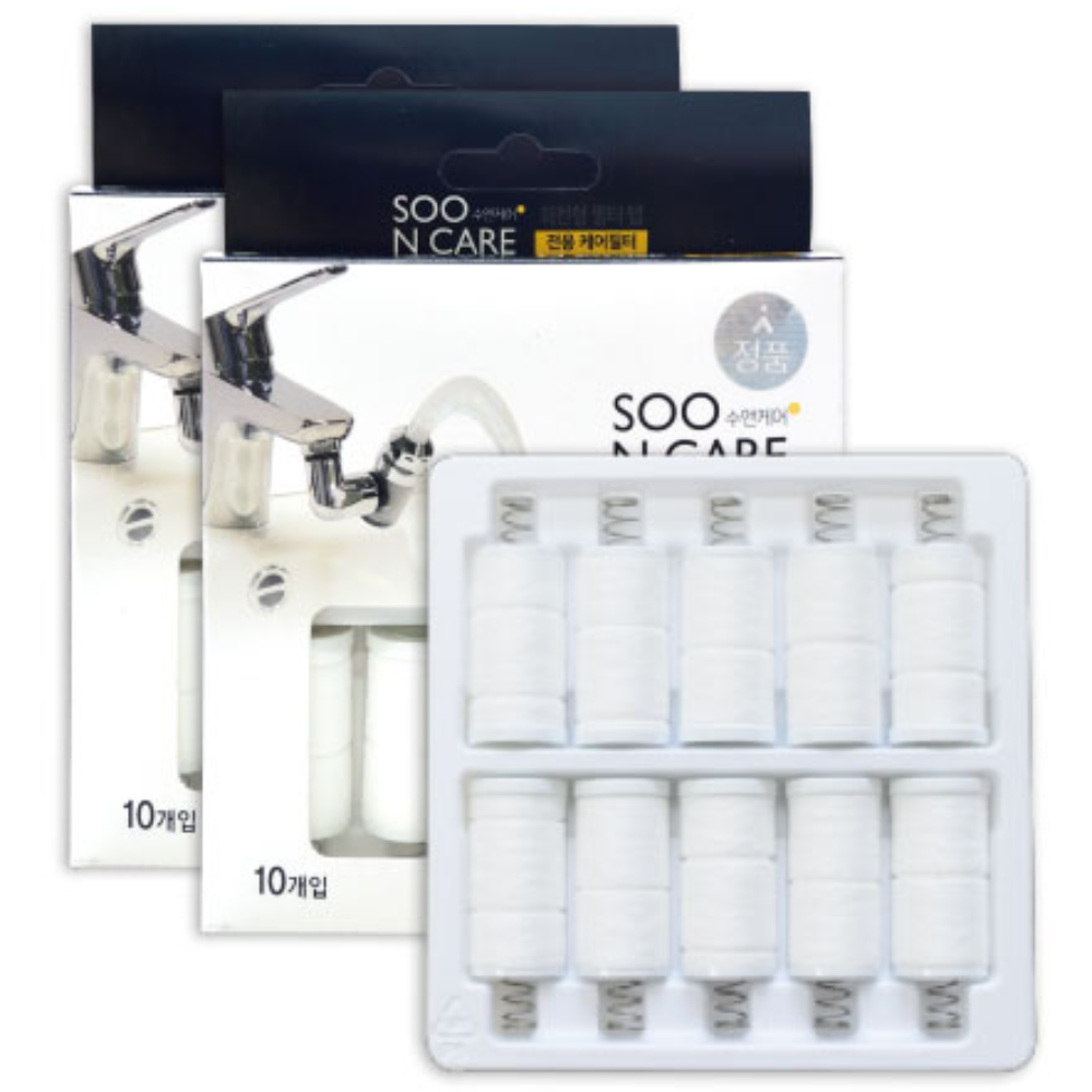수앤케어 회전형 필터탭 리필필터 (20P) 29,800원