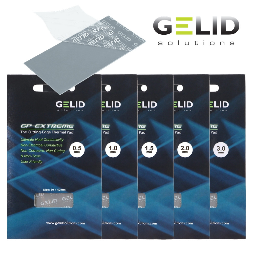 겔리드 써멀패드 열전도율 12Wmk/그래픽카드 방열패드/0.5mm GELID 서멀 발열 12,000원
