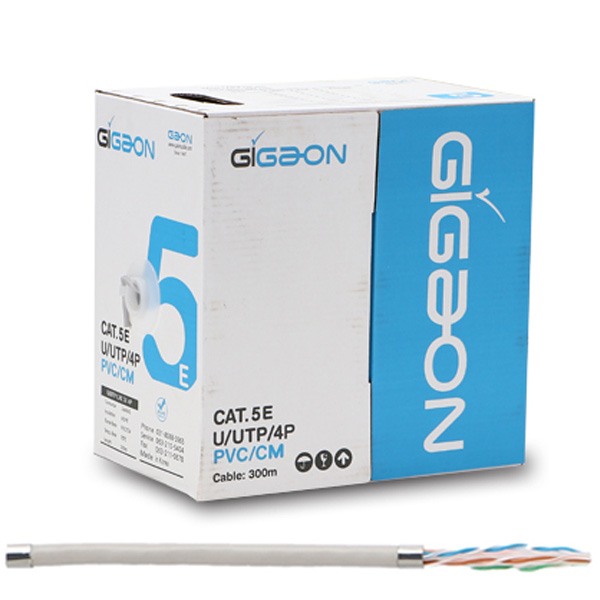가온전선 랜 케이블 박스 UTP CAT5.E 300m, 현재가 153,700원