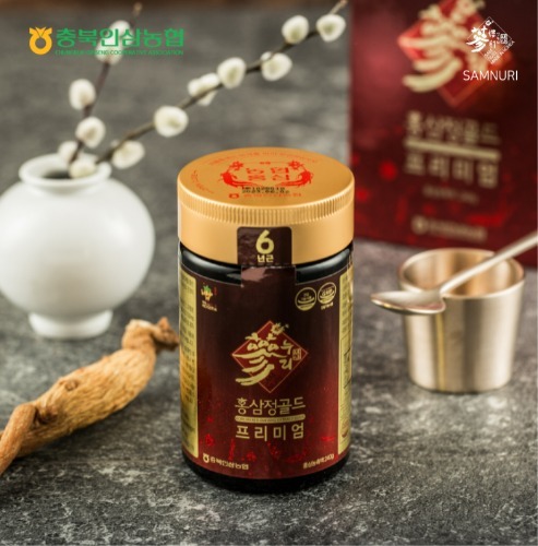 충북인삼농협 삼누리 6년근 홍삼진액 홍삼정골드 프리미엄 240g 180,000원