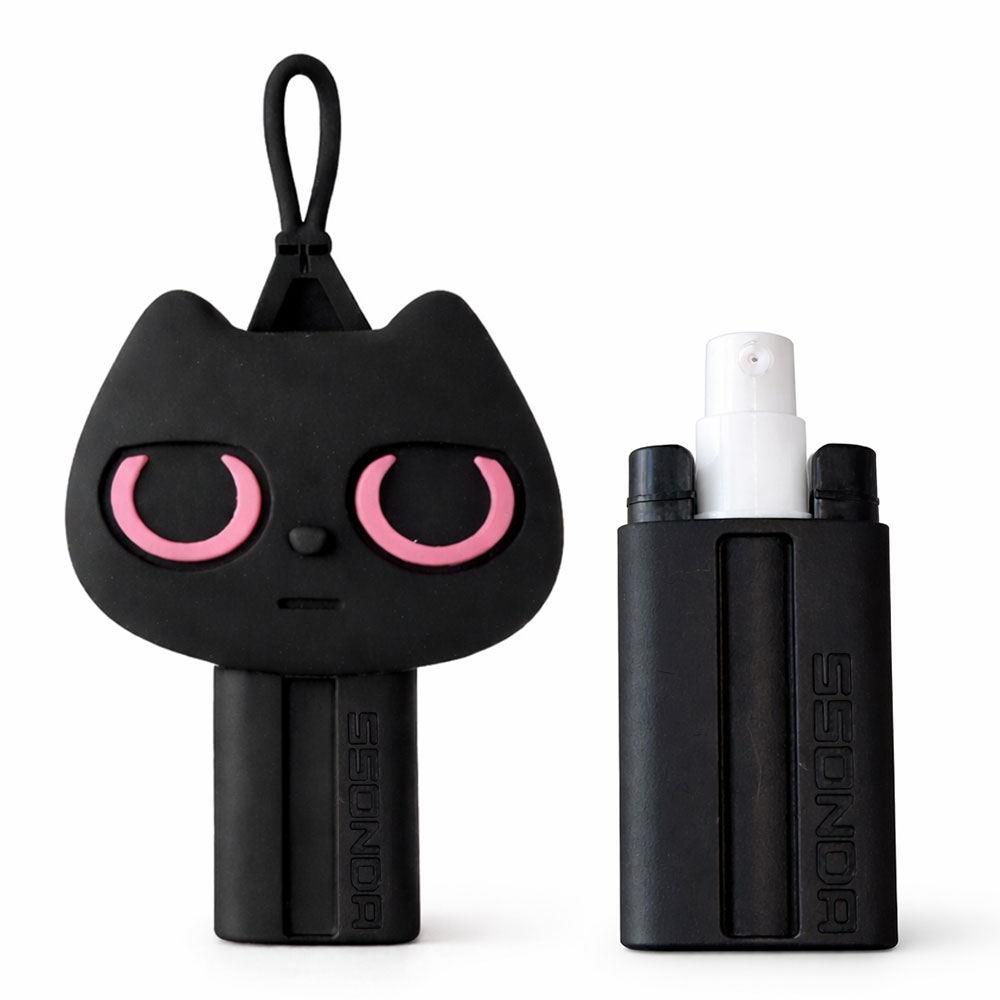 쏜다팝 휴대간편 키링타입 비상 안전용 생활보호 대비 소형 아이템 분사형, 블랙컬러, 1개 29,900원