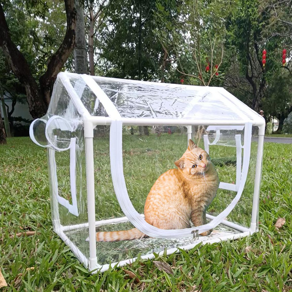 길고양이집 급식소 방수 보온 야외 가림막 비닐하우스, 1개, one color 28,000원
