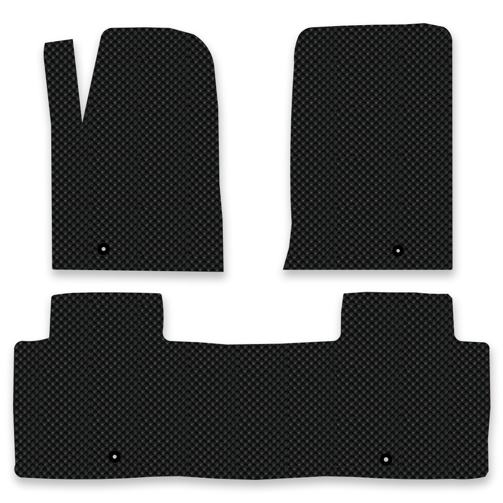 DXSOAUTO 렉스턴 스포츠 칸 (2019~) 전용 3D 엠보싱 차세대 고무매트 1열2열 세트, 블랙, 304_6 렉스턴스포츠칸 59,000원