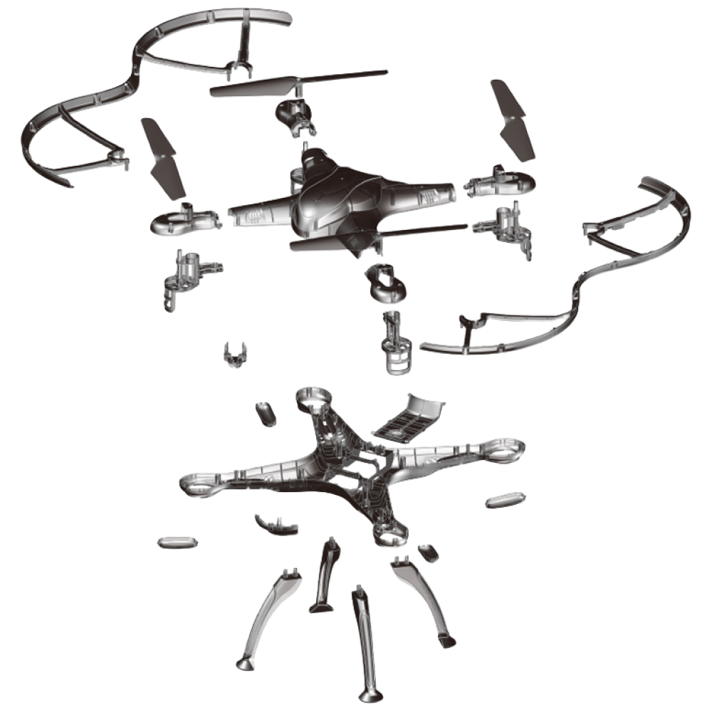 교육용 시뮬레이션 조립드론 방과후 수업용 DIY 키트 그린비프로 (SKD11 PRO), 1개, 단일상품 89,000원