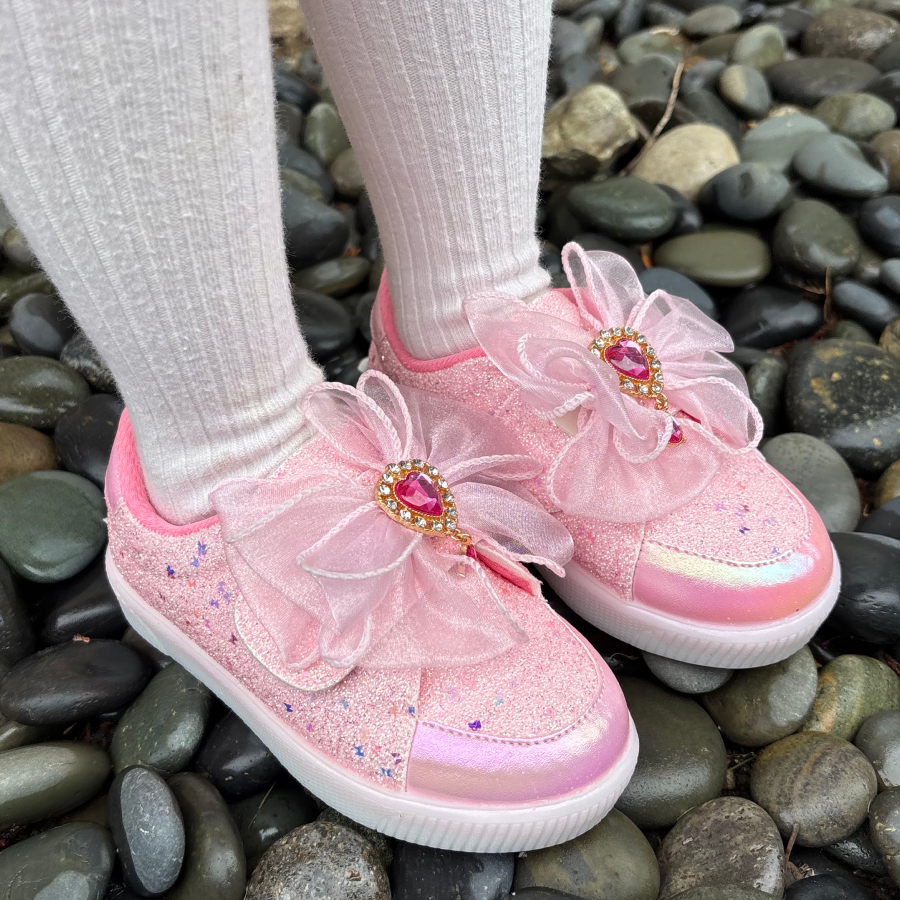 프롬베베 여아용 에스텔 레인보우 LED 운동화 45,000원