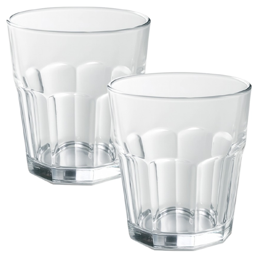 리빙메이트 트라이탄 팔각 물컵 270ml, 투명, 2개 4,860원