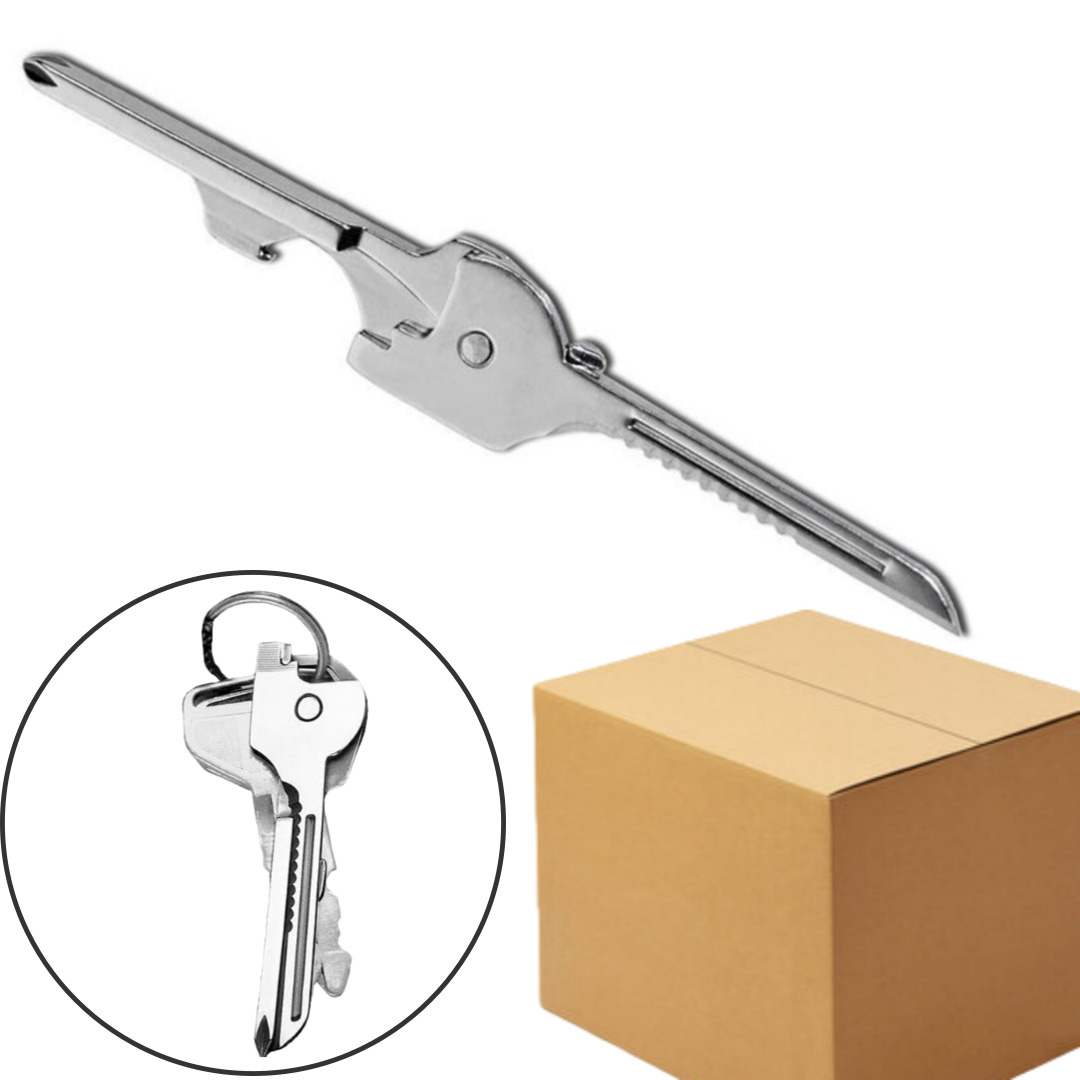 오브젝티브 6in1 키체인 병따개 다용도 멀티툴 택배칼 나이프 8,980원