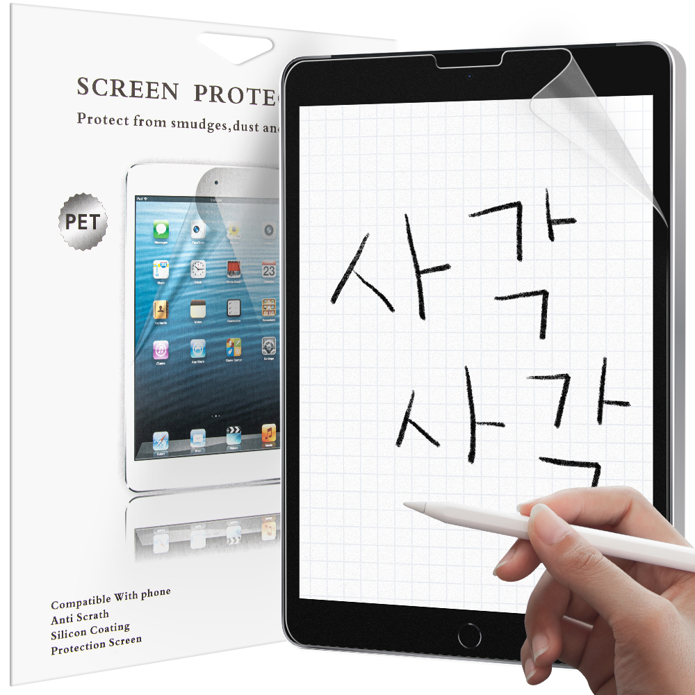 아이몰 아트 스케치 아이패드 태블릿 종이질감 액정보호필름 2매, 단일색상, 1개 12,900원