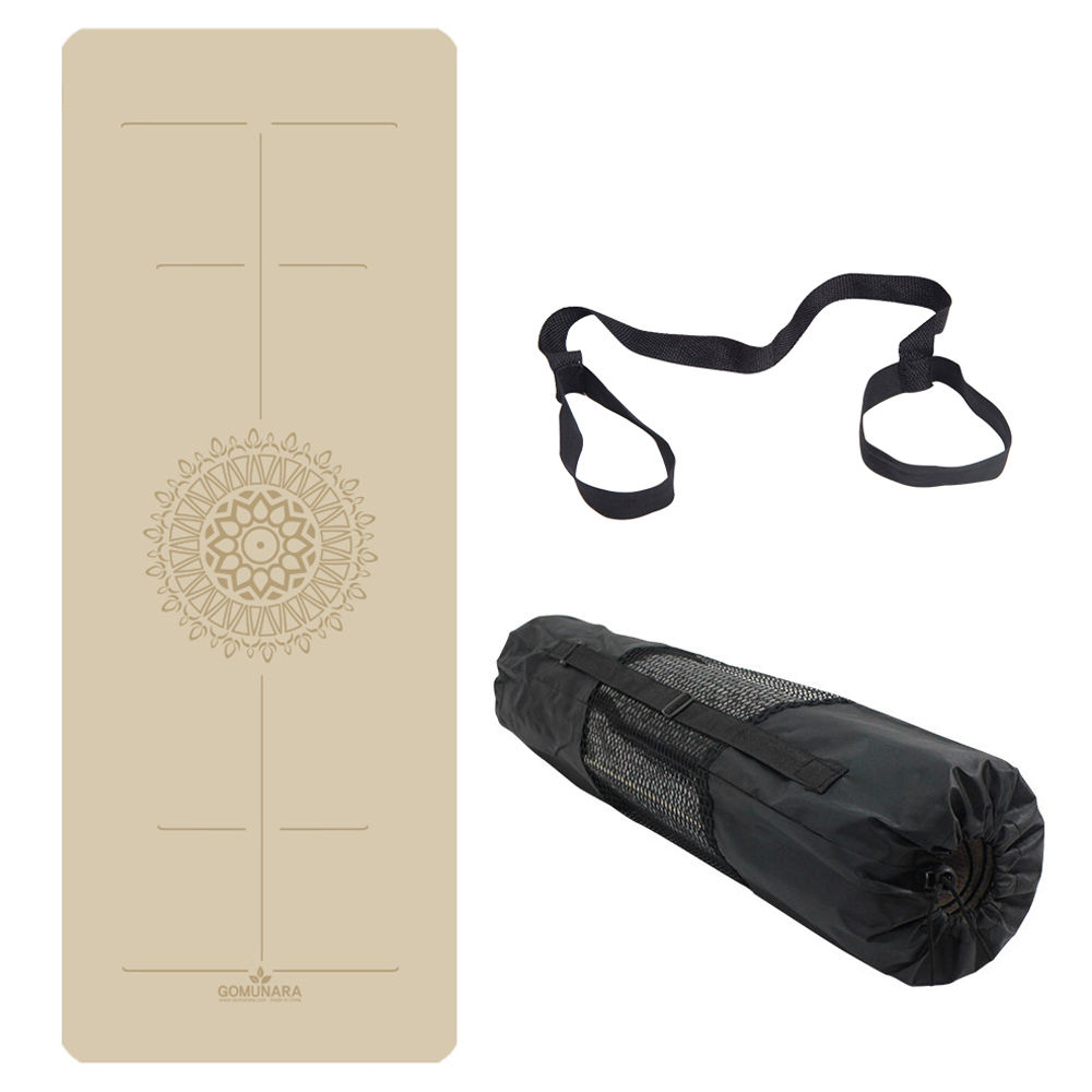 고무나라 TPE PRO 센터라인 요가매트 8mm + 보관스트랩 + 전용가방 세트 20,970원