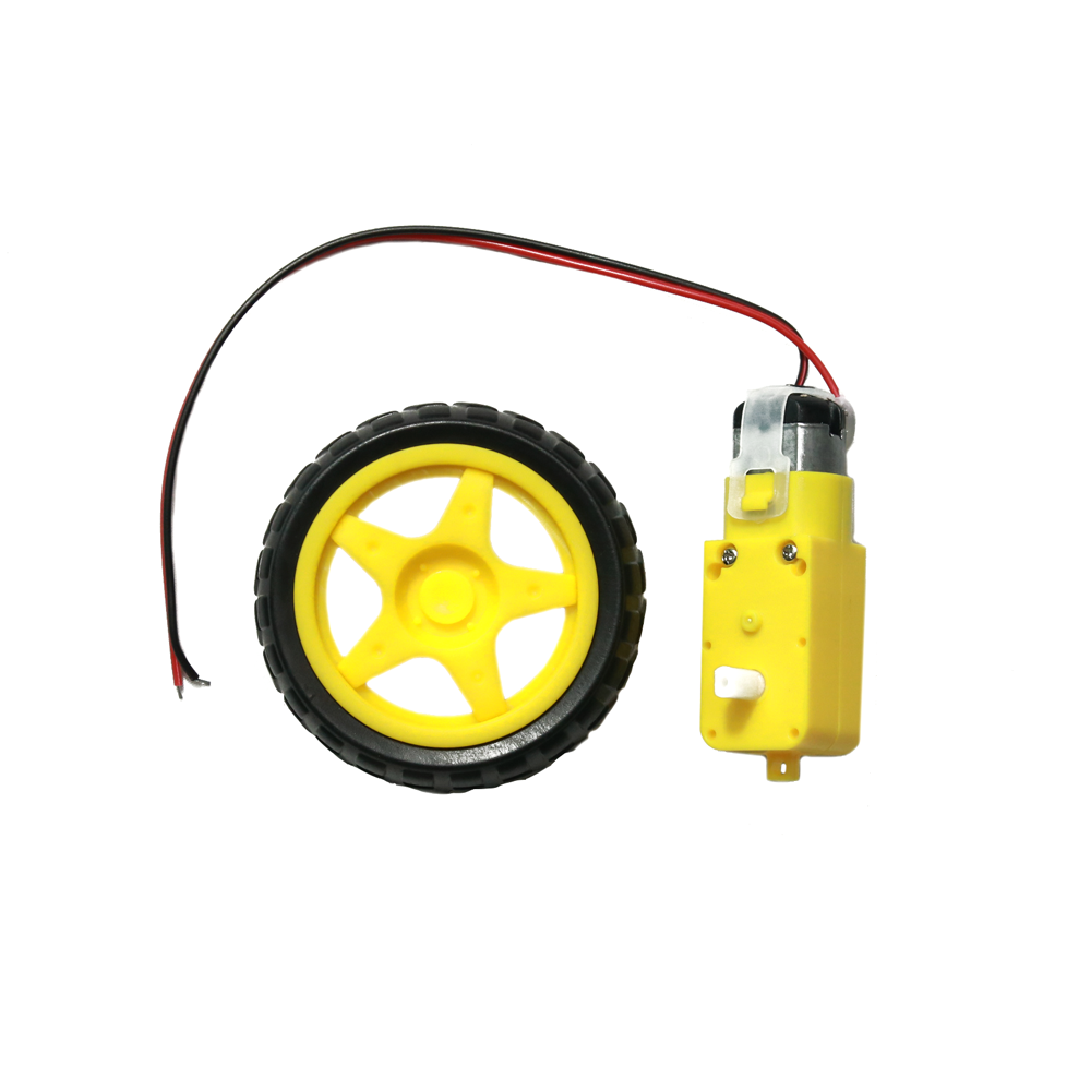 아두이노 DC모터 with 바퀴 세트 D19 3,590원