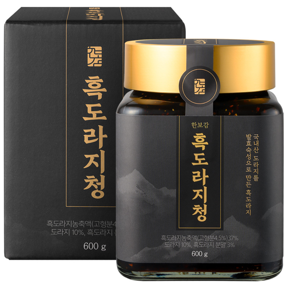 한보감 흑도라지청, 1개, 1개입, 600g 49,800원
