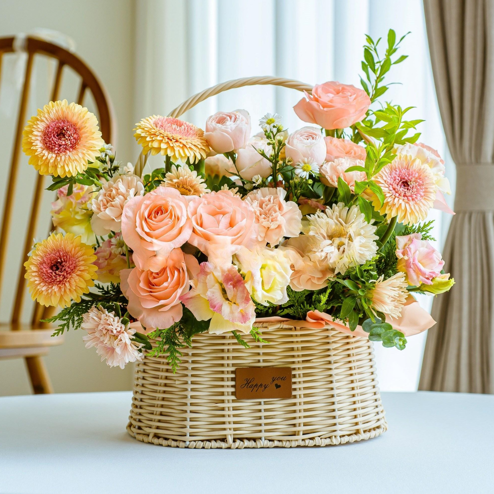 나눔플라워 전국 꽃바구니 생일꽃배달 생일 생신 부모님 환갑 칠순 팔순 축하 선물 승진 정년 퇴직 기념일 와이프 꽃배달서비스 당일꽃배달, 1개 89,000원