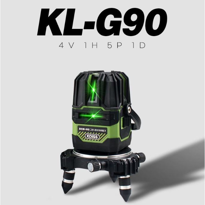 코이스 8배밝기 그린 레이져레벨기 KL-G90/밝기조절기능 수평기 150,890원