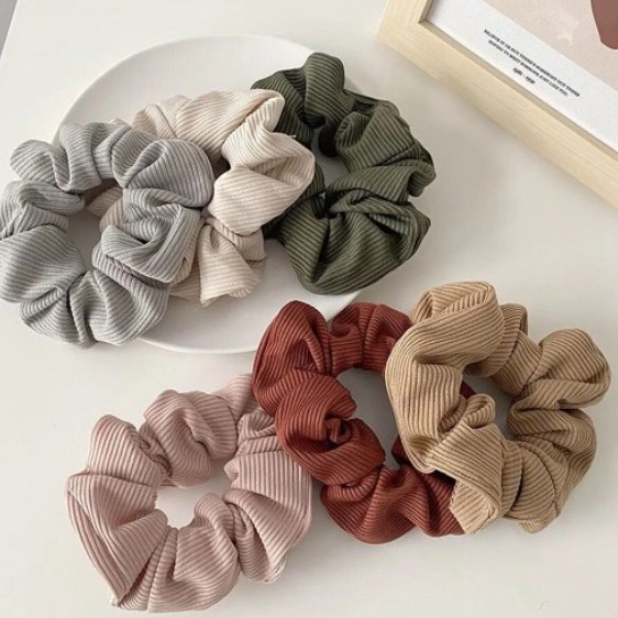 심플골지 곱창헤어밴드 6종세트 6,320원