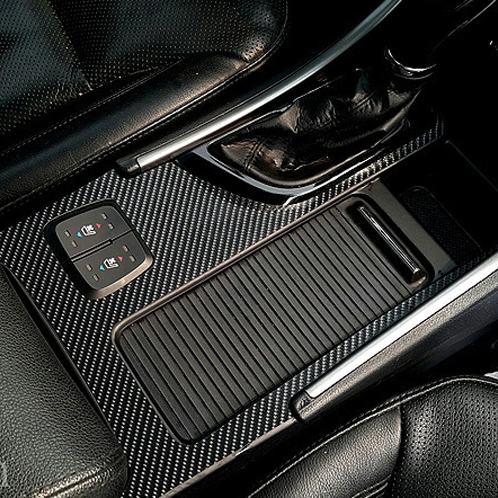 YF쏘나타[호환] 기어커버 카본스티커, 1개, 카본블랙 15,900원